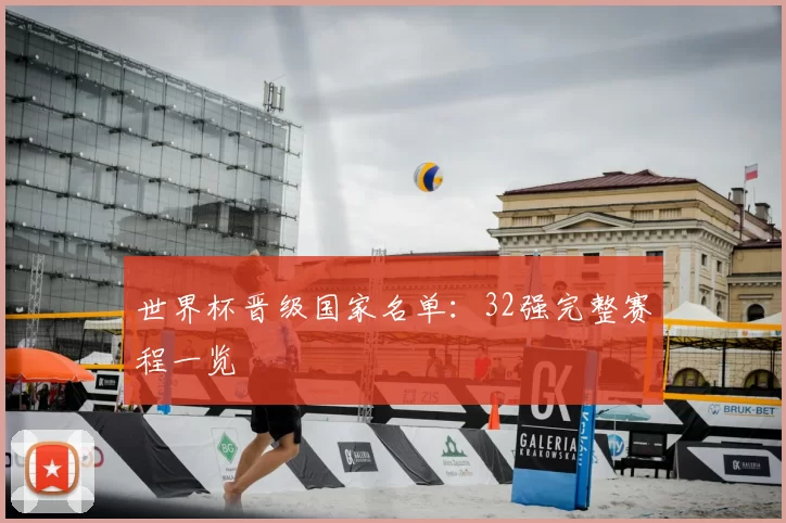 世界杯晋级国家名单：32强完整赛程一览